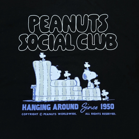 Peanuts "Peanuts Social Club" Graphic Tee👕 - NWT - Picture 15 of 15